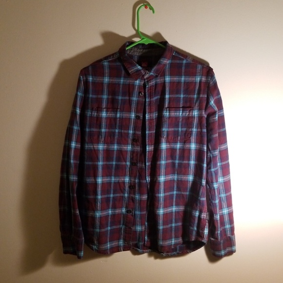Quicksilver Button Up Flannel - Picture 1 of 1
